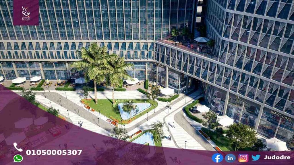 اشتري مكتب اداري 70  متر في مول كابيتال بارك تاور العاصمة الإدارية الجديدة Mall Capital Park Tower New Capital - 1