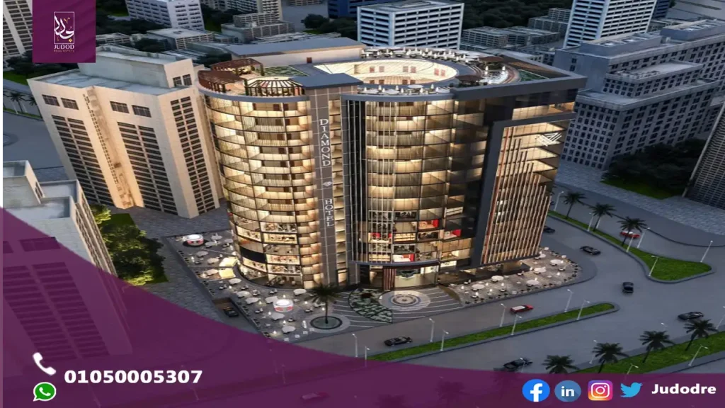 محل 38 متر في مول دايموند تاور العاصمة الإدارية الجديدة Diamond Tower New Capital - 4