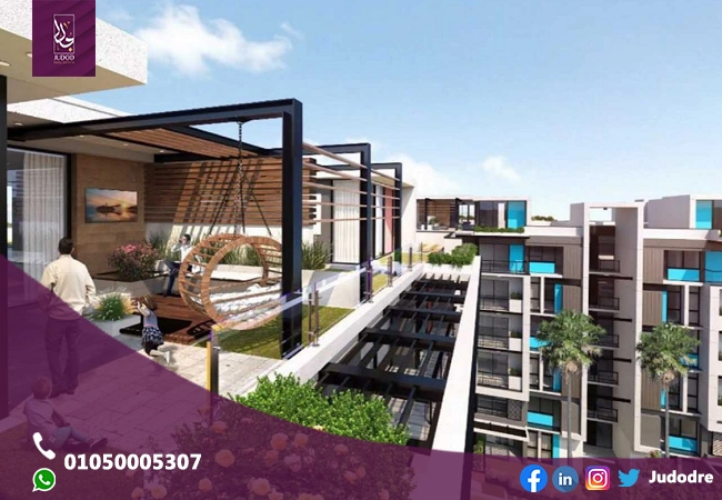 With an area of 220 m², own in The Icon Residence New Cairo