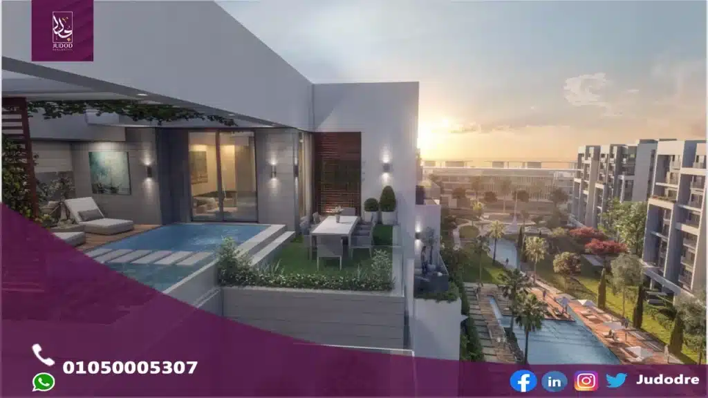 إمتلك شقة 360  متر في كمبوند ريزيدنس 8 العاصمة الإدارية الجديدة Residence 8 New Capital - 5