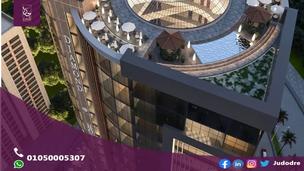 محل 38 متر في مول دايموند تاور العاصمة الإدارية الجديدة Diamond Tower New Capital - 5