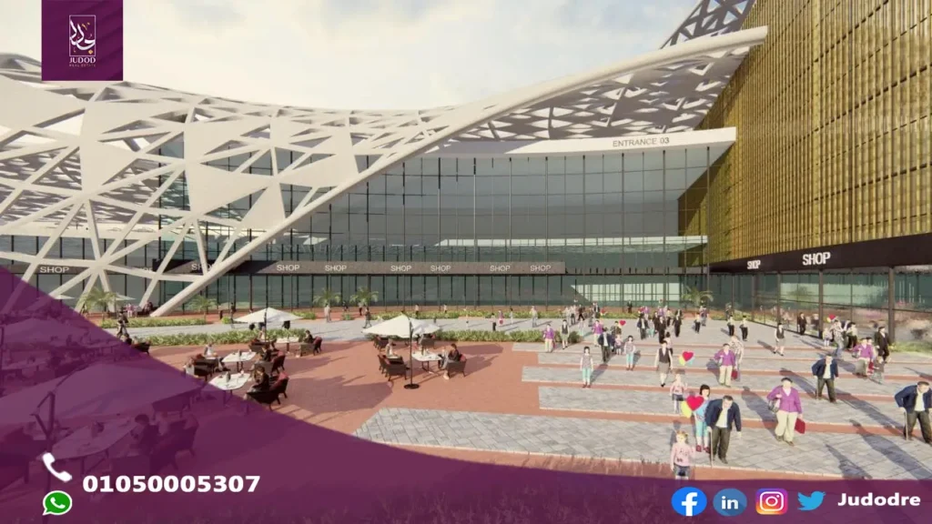 عيادة 30متر للبيع في ميجا مول بيراميدز العاصمة الادارية الجديدة PYRAMIDS MEGA MALL NEW CAPITAL - 2