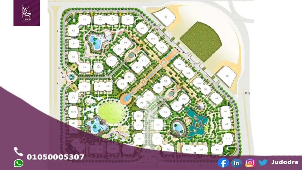 شقة 94 مترللبيع في كمبوند 90 افينيو التجمع الخامس Avenue 90 New Cairo - 4