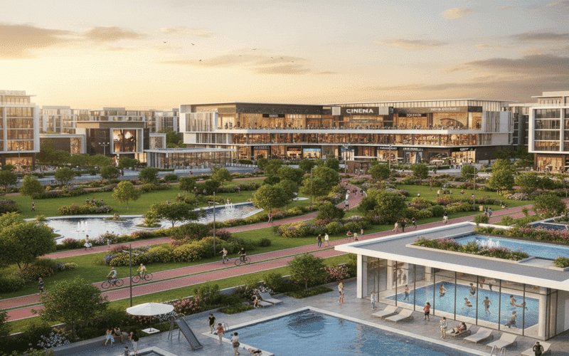 كمبوند جاليريا مون فالي التجمع الخامس GALLERIA MOON VALLEY