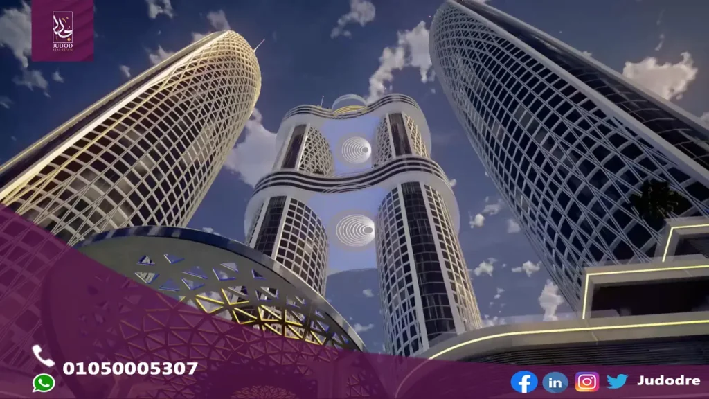 امتلك مكتب اداري بمساحه 106م بالعاصمة الادارية في نايل بيزنس سيتي - 1