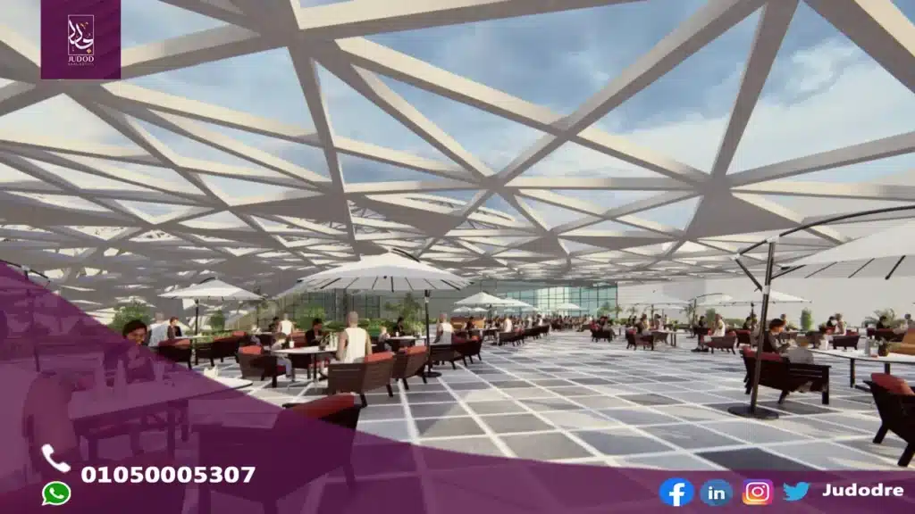 مكتب40 متر للبيع  في ميجا مول بيراميدز العاصمة الادارية الجديدة PYRAMIDS MEGA MALL NEW CAPITAL - 4