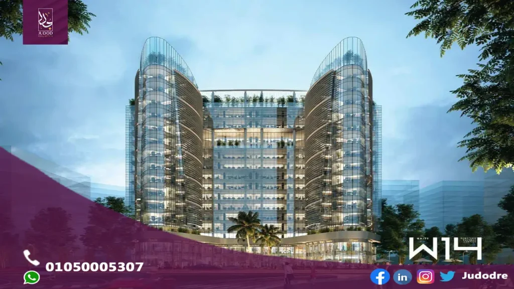 احصل علي مكتب 100متر في مول وايت 14 العاصمة الإدارية الجديدة Mall White 14 New Capital - 1