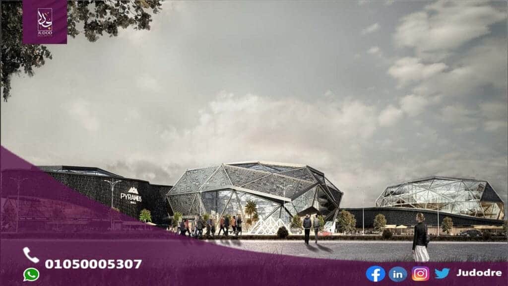 مكتب40 متر للبيع  في ميجا مول بيراميدز العاصمة الادارية الجديدة PYRAMIDS MEGA MALL NEW CAPITAL - 3