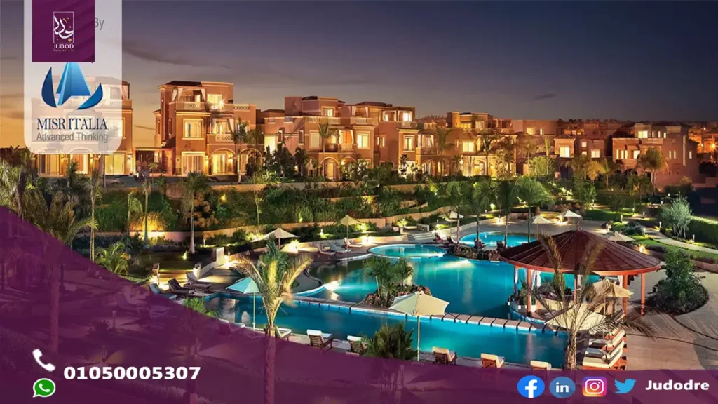 احصل علي  فيلا 585 متر في كمبوند لانوفا فيستا التجمع الخامس La Nuova Vista New Cairo - 3