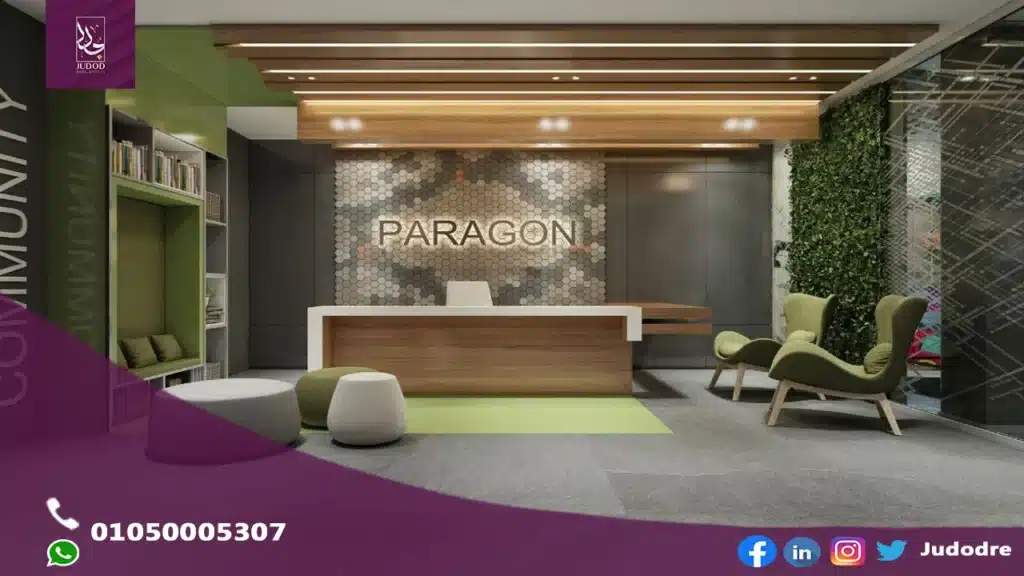 امتلك مكتب 115 متر في مول باراجون العاصمة الإدارية الجديدة Mall Paragon New Capital - 2