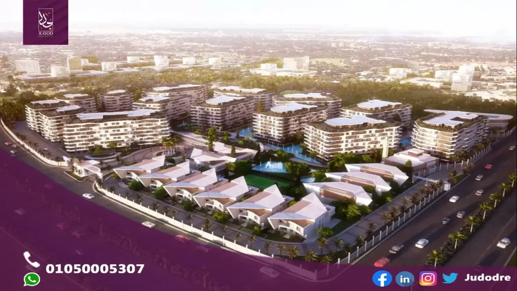 اشتري شقة 190 متر في كمبوند روزس العاصمة الادارية الجديدة Compound Roses New Capital - 1