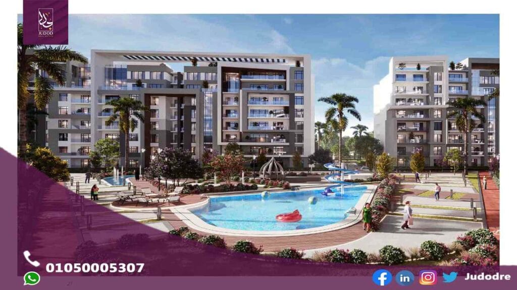 احصل علي  شقة 151 متر في كمبوند رايت العاصمة الإدارية Compound Ri8 New Capital - 4