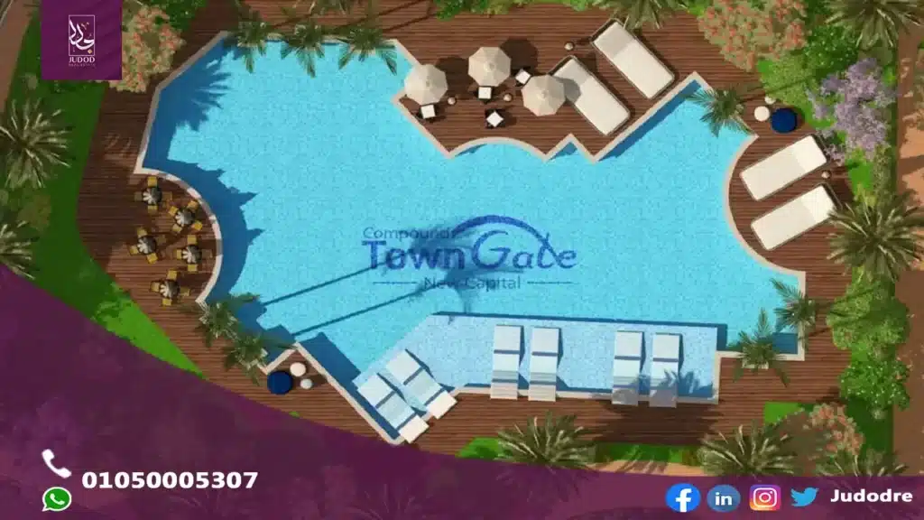 اشتري شقة 190 متر في كمبوند تاون جيت العاصمة الإدارية Town Gate New Capital - 3