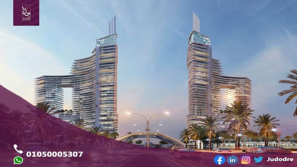 احصل علي شالية 49 متر فيِ أبراج ذا جيت العلمين الجديدة The Gate Towers New Alamein - 4