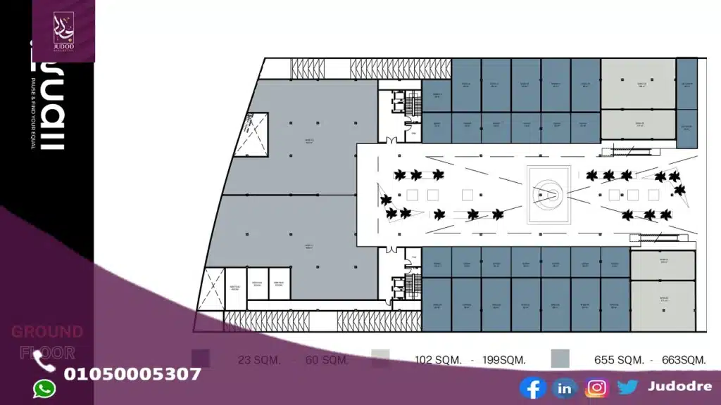 احصل علي وحدة طبية 63 متر في ايجوال مول التجمع الخامس Iguall Mall New Cairo - 2