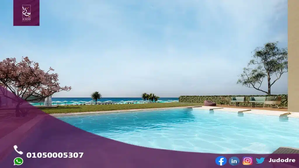 شاليه للبيع 124متر في قرية سي شور هايد بارك الساحل الشمالي Sea Shore North Coast - 3