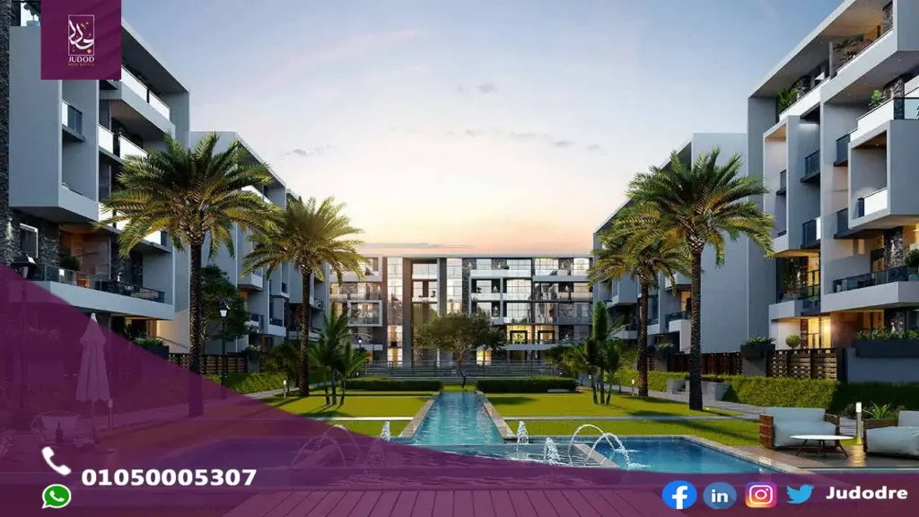 شقةللبيع في 165متر  كمبوند واتر واي التجمع الخامس Water Way New Cairo - 3