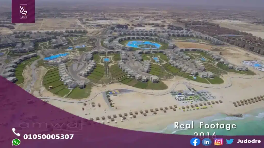 شاليه للبيع 110 متر في قرية أمواج الساحل الشمالي Amwaj North Coast - 5