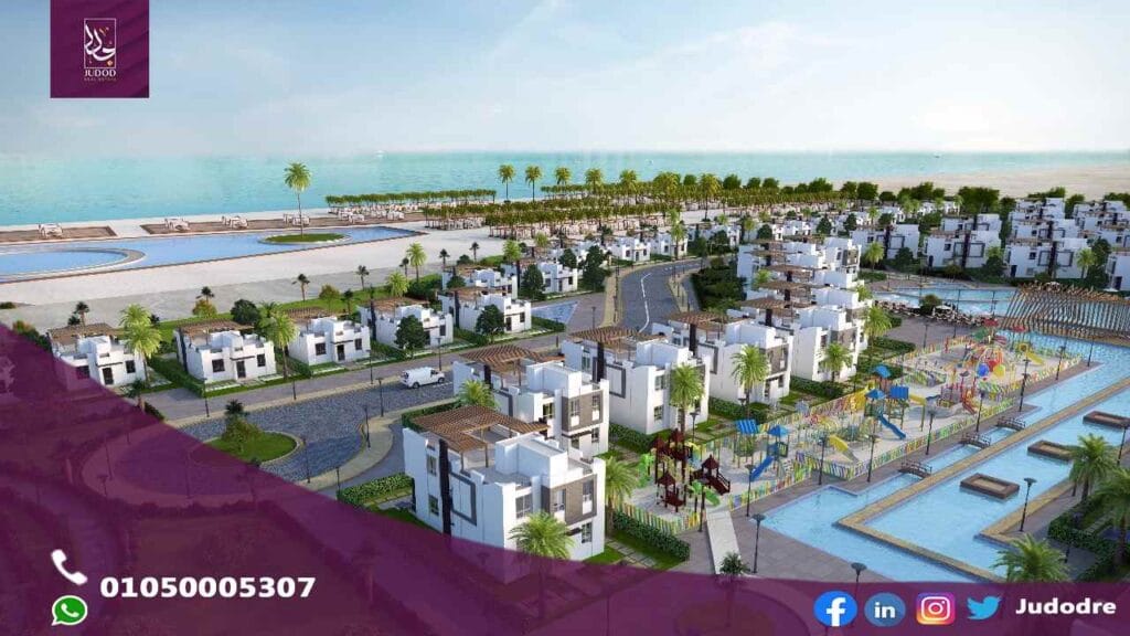 امتلك شاليه مساحه 102 في قرية لاجون الساحل الشمالي Arco Lagoon North Coast - 1