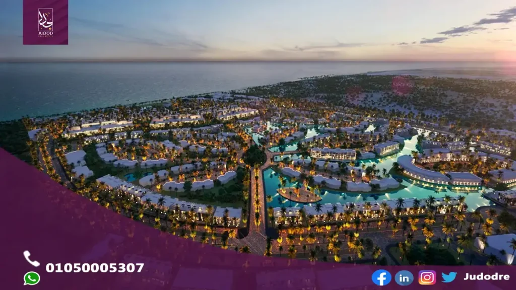 شاليه للبيع 121 متر في قرية ازميرالدا باي الساحل الشمالي smeralda bay North Coast - 1