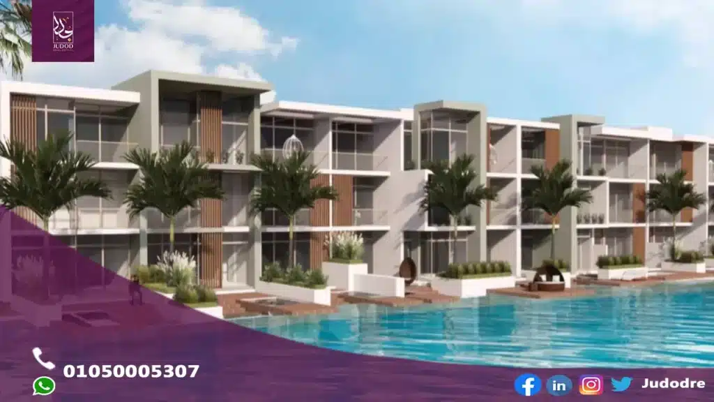 شاليه للبيع 121 متر في قرية ازميرالدا باي الساحل الشمالي smeralda bay North Coast - 4