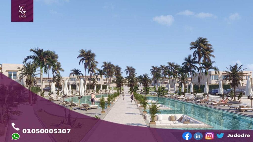 امتلك شاليه علي مساحه 235 في قرية هاسيندا ويست الساحل الشمالي Hacienda West North Coast - 3