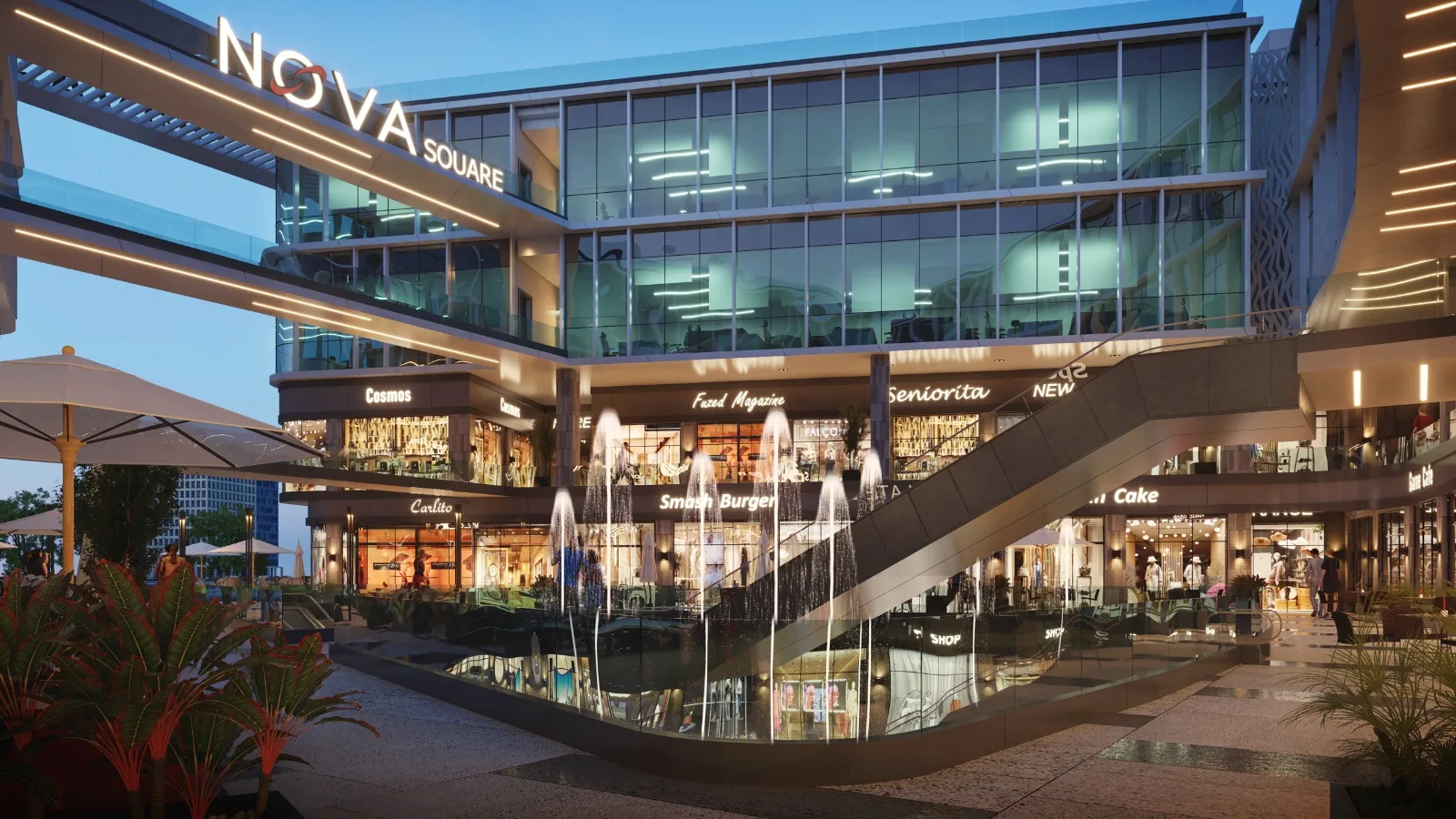 نوفا سكوير البستانى Nova Square Mall