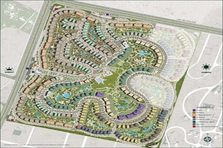 كمبوند ذا استيتس الشيخ زايد