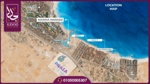 قرية برايا فيو الساحل الشمالي Praia View 7 موقع قرية برايا فيو الساحل الشمالي Praia View
