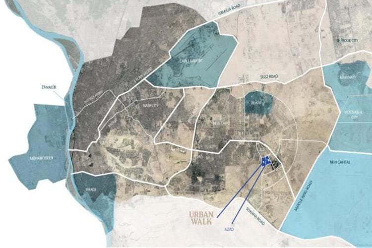 اوربن بيزنس لين القاهرة الجديدة Urban Business Lane 1 اوربن بيزنس لين القاهرة الجديدة