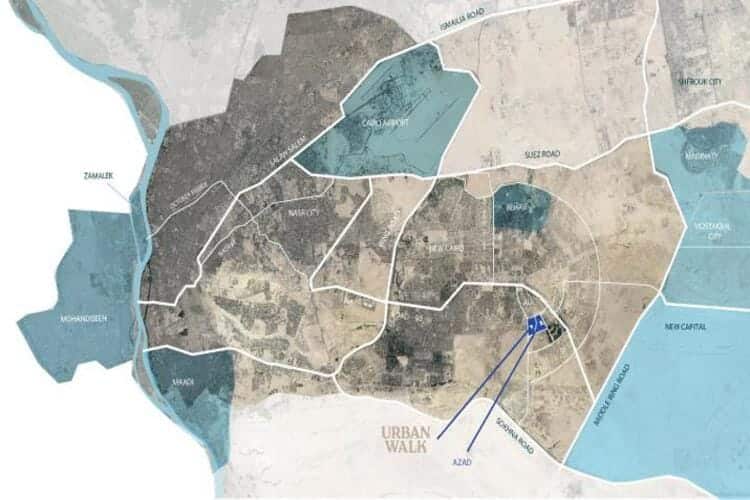 اوربن بيزنس لين القاهرة الجديدة Urban Business Lane 1 اوربن بيزنس لين القاهرة الجديدة