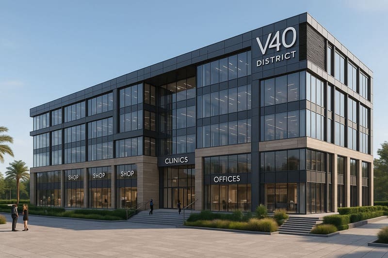 مشروع ديستركت مول V40 التجمع الخامس