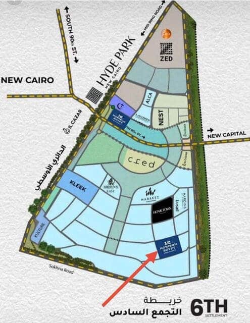 كمبوند سعادة التجمع السادس Saada 6th settlement تفاصيل وأسعار - 6