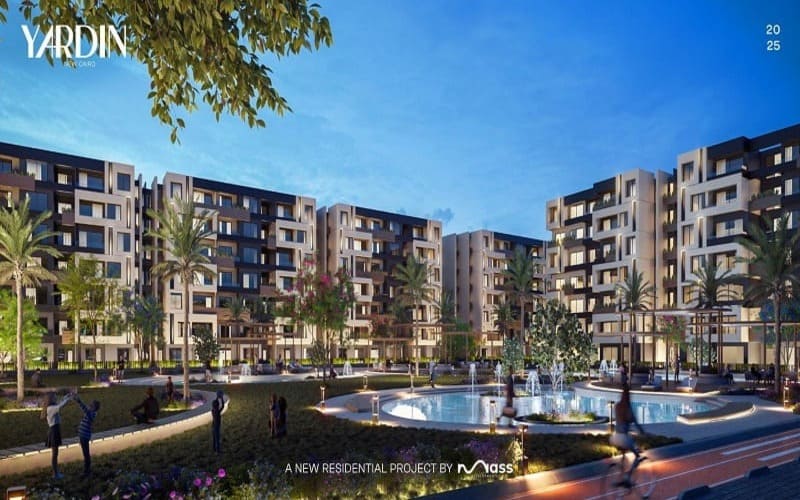 كمبوند ياردين التجمع الخامس Yardin New Cairo تفاصيل وأسعار 4 كمبوند ياردين التجمع الخامس Yardin New Cairo