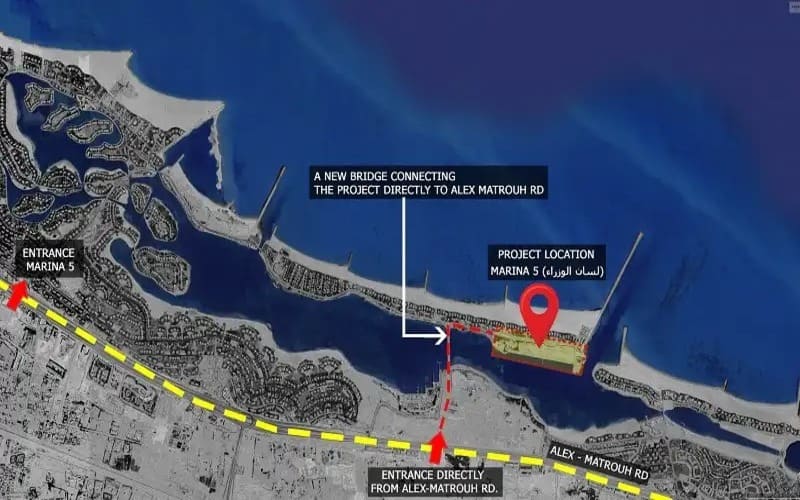 قرية ذا ايلاند مارينا 5 الساحل الشمالي The Island Marina 5