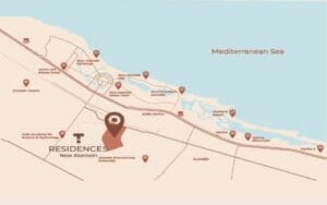 كمبوند تي ريزيدنس العلمين الجديدة 2025 T residence