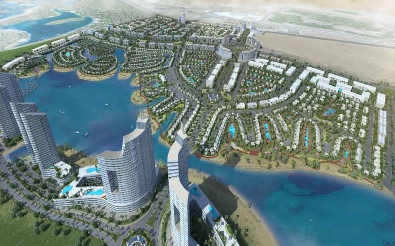 تصميم مشروع مزارين العلمين الجديدة