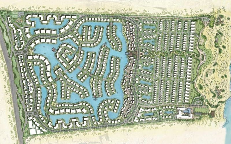 قرية ازها الساحل الشمالي Azha north coast شاليهك بمقدم 5% 3 قرية ازها الساحل الشمالي