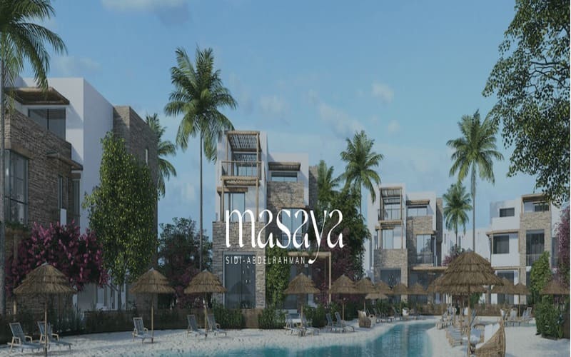 قرية مسايا الساحل الشمالي سيدي عبد الرحمن Masaya North Coast 1 قرية مسايا الساحل الشمالي