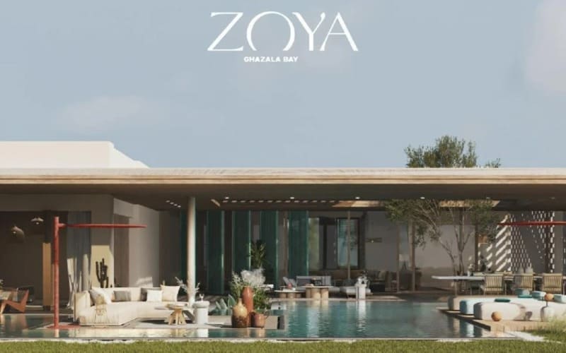 قرية زويا الساحل الشمالي تفاصيل و اسعار Zoya North Coast 1 مشروع زويا غزالة باي لاند مارك
