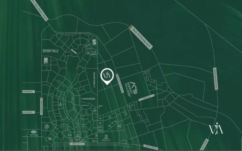 كمبوند فيا الشيخ زايد 2025 Via Sheikh Zayed 2 Via Sheikh Zayed