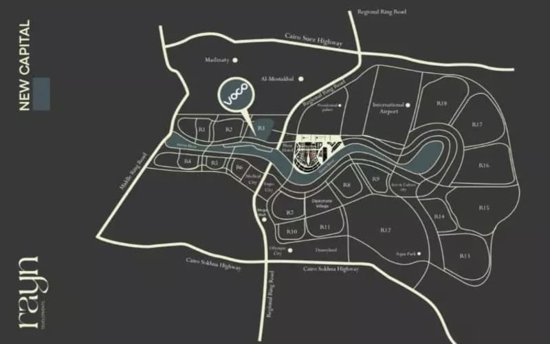 مول فوكو العاصمة الإدارية Voco Mall New Capital بمقدم 10% 2 فوكو مول العاصمة الإدارية