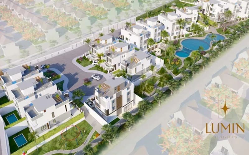 كمبوند لومين هايتس الشيخ زايد مساحات و اسعار Lumen Heights Sheikh Zayed 3 مشروع لومين هايتس