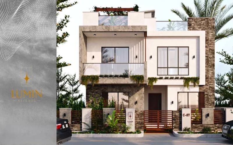 كمبوند لومين هايتس الشيخ زايد مساحات و اسعار Lumen Heights Sheikh Zayed 5 كمبوند لومين هايتس زايد