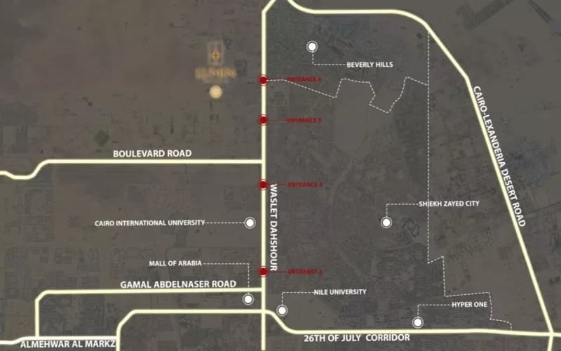 كمبوند لومين هايتس الشيخ زايد مساحات و اسعار Lumen Heights Sheikh Zayed 2 Lumen Heights Sheikh Zayed