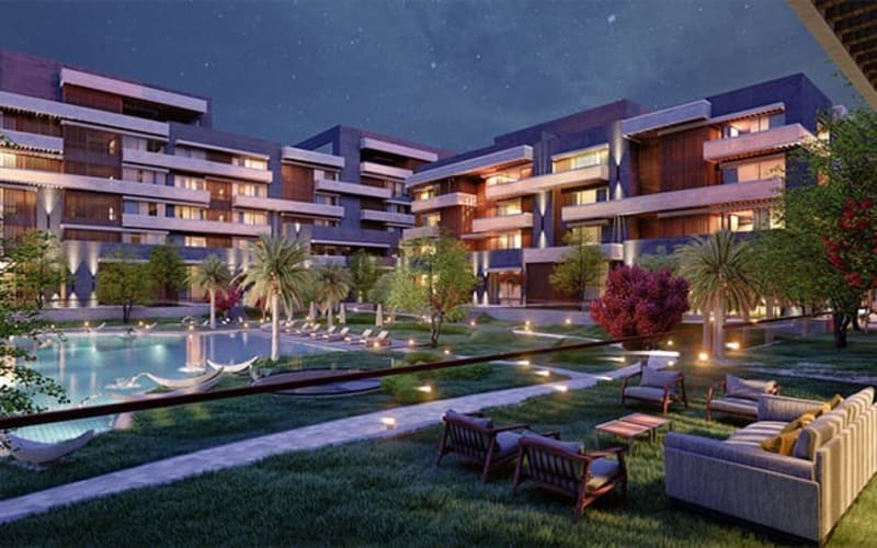 كمبوند الجازي جاردنز القاهرة الجديدة Al Jazi Gardens New Cairo بدون مقدم 2 Al Jazi Gardens