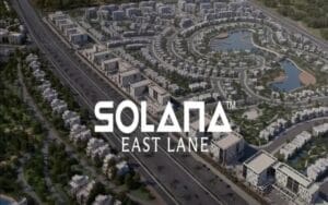 سولانا ايست لان التجمع الخامس Solana East Lane New Cairo لشركة أورا بمقدمه 5%
