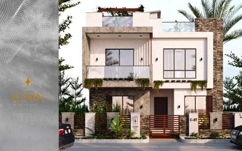 كمبوند لومين هايتس الشيخ زايد مساحات و اسعار Lumen Heights Sheikh Zayed 5 كمبوند لومين هايتس زايد