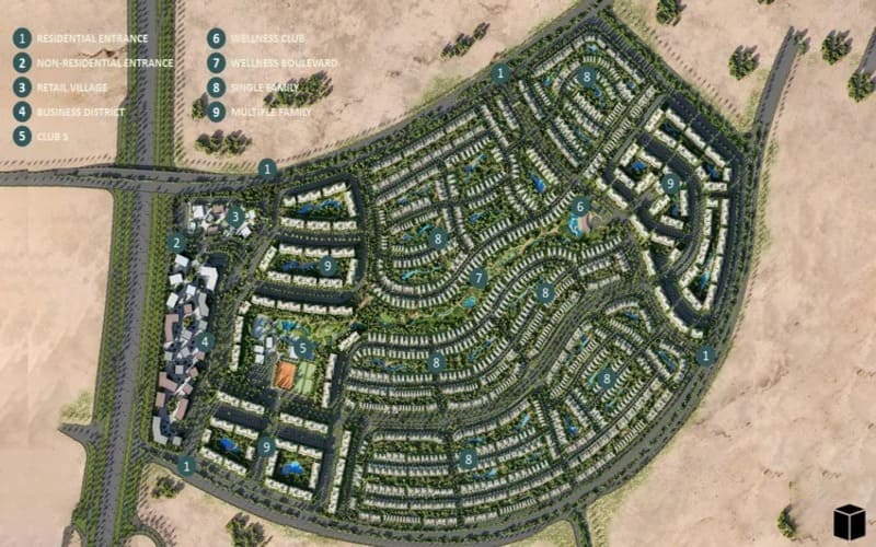 كمبوند ايست فالي المستقبل سيتي Sodic East vale بمقدم 5% - 3