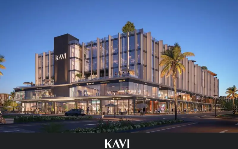 مول كافي التجمع الخامس Kavi Mall New Cairo أسعار ومساحات